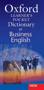 Oxford Learners Pocket Dictionary of Business English