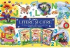 Pachet Economic 3 carti Litere si cifre: 1. Abecedar. Prima mea carte; 2. Invatam impreuna Literele si Cifrele