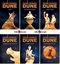 Pachet Frank Herbert - Seria Dune (6 volume hardcover - editia 2012)