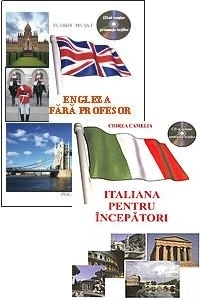 Pachet promotional editura POLARIS - Engleza fara profesor (contine CD cu pronuntia lectiilor). Italiana pentru incepatori (contine CD cu pronuntia lectiilor) (2 carti)