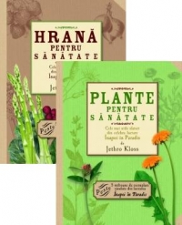 Pachet promotional Jethro Kloss (2 carti) Cele mai utile sfaturi din celebra lucrare Inapoi la paradis: 1. Hrana pentru sanatate 2. Plante pentru sanatate