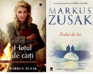 Pachet promotional Markus Zusak (Hotul de carti + Podul de lut)