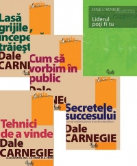 Pachet promotional Seria Dale Carnegie - 1. Cum sa vorbim in public; 2. Lasa grijile, incepe sa traiesti; 3. Liderul poti fi tu; 4. Secretele succesului; 5. Tehnici de a vinde