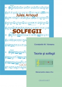 Pachet promotional Solfegii - J. Arnoud + (bonus Teorie si Solfegii manual pentru clasa a III-a)