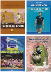 Pachet promotional UNIVERSITATEA CRAIOVA (4 carti): Patimile lui Crisan; Fenomenul Universitatea Craiova 91; Oblemenco, meciul cu viata; Frumosii nebuni ai CRAIOVEI MAXIMA