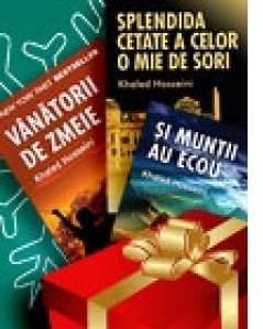 Pachet 3 romane bestseller Khaled Hosseini: Vanatorii de zmeie / Splendida cetate a celor o mie de sori / Si muntii au ecou