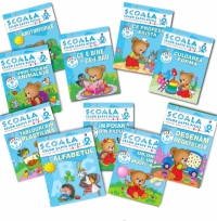 Pachet: Scoala celor sapte pitici, 2-3 ani (9 carti+1 gratis)