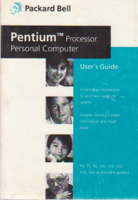 Packard Bell Pentium(TM) Processor Personal Computer User's Guide