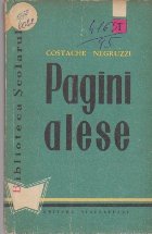 Pagini Alese Costache Negruzzi
