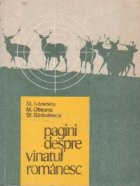 Pagini despre vinatul romanesc