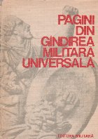 Pagini din gindirea militara universala, Volumul I, Antichitatea