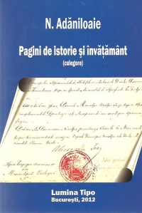 Pagini de istorie si invatamant (culegere)