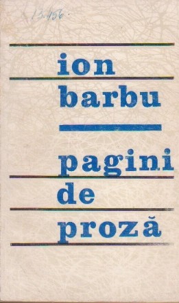 Pagini de proza