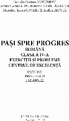 Paşi spre progres română clasa