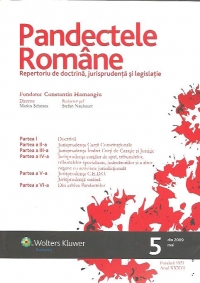 Pandectele Romane (nr.5 mai / 2009)