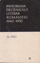 Panorama deceniului literar romanesc (1940