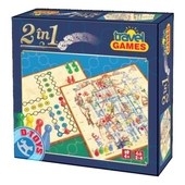 2 in 1 - Oh, pardon, Sus-Jos (editie Travel Games)