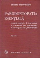 Parodontopatia esentiala conceptie originala interpretare