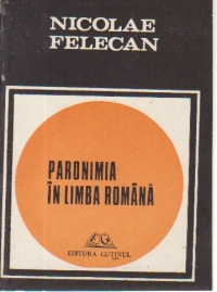 Paronimia in limba romana