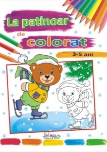 La patinoar de colorat (3-5 ani)