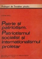 Patrie patriotism Patriotismul socialist internationalismul