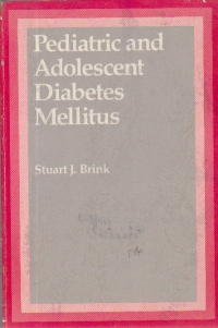 Pediatric and Adolescent Diabetes Mellitus