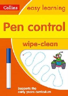 Pen Control Age 3-5 Wipe Clean Activity Book