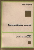 Personalitatea morala