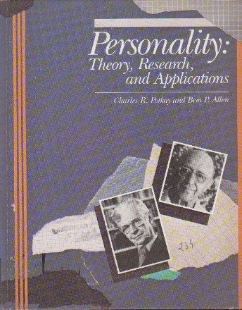 Personality: Theory, Research, and Applications