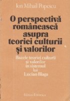 perspectiva romaneasca asupra teoriei culturii