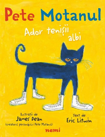 Pete Motanul. Ador tenisii albi