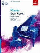 Piano Exam Pieces 2017 & 2018, ABRSM Grade 4, with CD