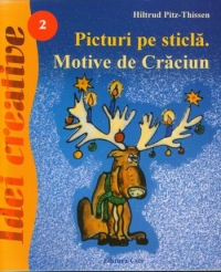 Picturi pe sticla. Motive de Craciun