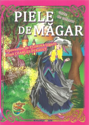 Piele de magar, carte de colorat