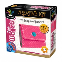 Pink Wallet (Set creatie portofel roz)