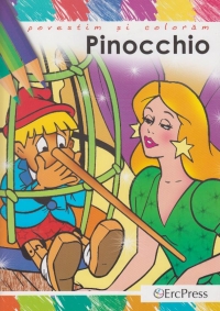 Pinocchio - Carte de colorat format A4