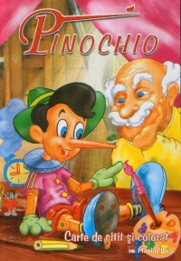 Pinochio (carte de citit si colorat) (format A4)