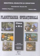 Planificarea operationala (clasa a XI-a)