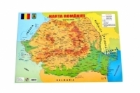 Plansa Harta Romaniei format A4