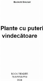 Plante puteri vindecătoare