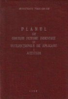 Planul conturi pentru industrie Instructiunile