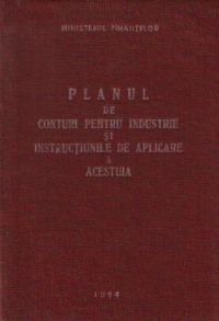 Planul de conturi pentru industrie si Instructiunile de aplicare a acestuia