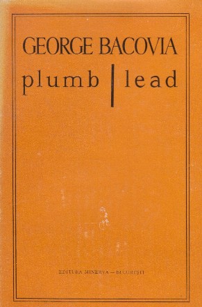 Plumb/Lead (editie bilingva romano-engleza)