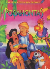 Pocahontas - Carte de citit si colorat