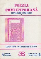 Poezia contemporana Antologie Comentata Volumul