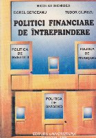 Politici financiare intreprindere