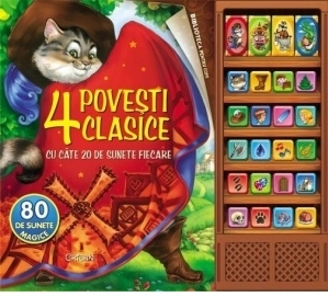 4 povesti clasice cu cate 20 de sunete fiecare