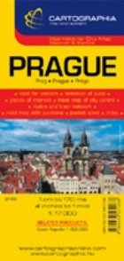 Praga (Prag, Prague) - harta