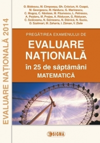 Pregatirea examenului de EVALUARE NATIONALA 2014 in 25 de saptamani. Matematica (cod 1081)