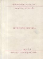 Prelegeri de Etica